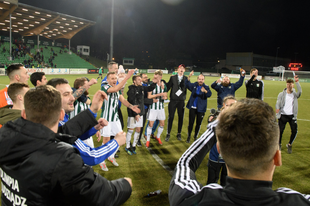 Olimpia rozłożyła na łopatki Górnik Łęczną
