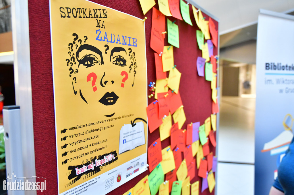 Spotkanie na żądanie- happening Biblioteki Miejskiej