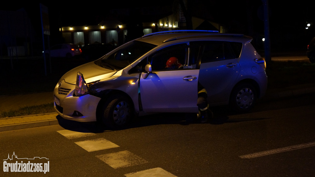 Wypadek na rondzie Skalskiego