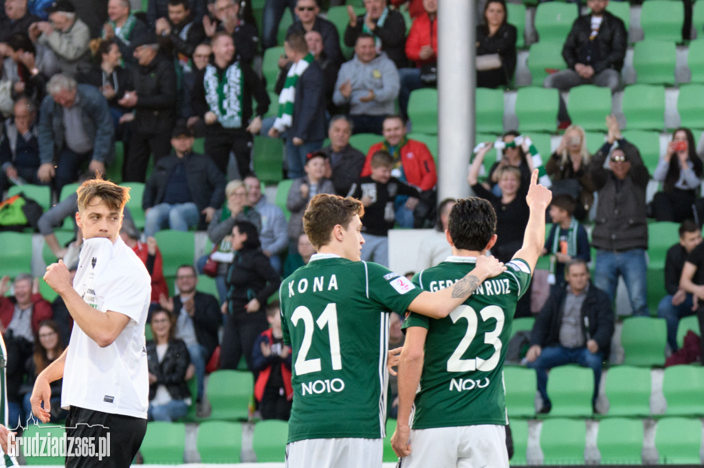 Olimpia Grudziądz wygrywa z Rozwojem Katowice