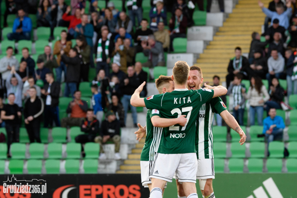Olimpia Grudziądz wygrywa z Rozwojem Katowice