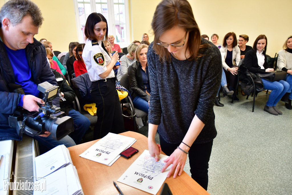 Zakończenie kursu samoobrony dla Pań