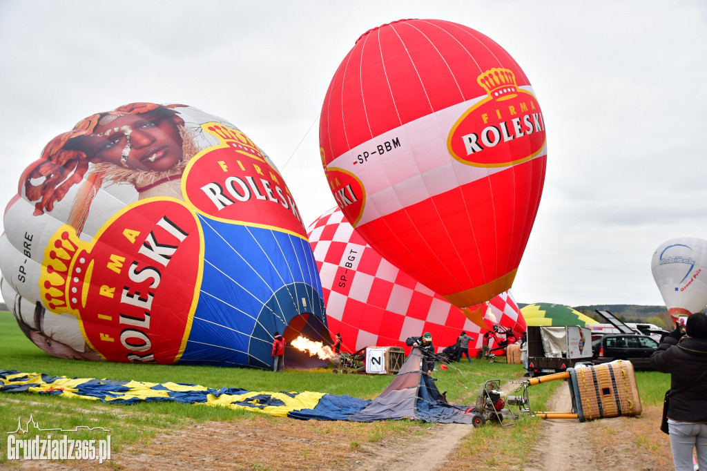 Początek wielkanocnych zawodów Balonowych