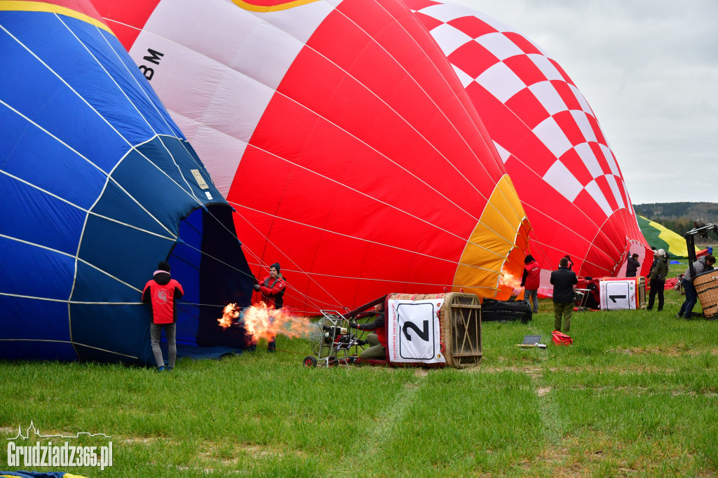 Początek wielkanocnych zawodów Balonowych