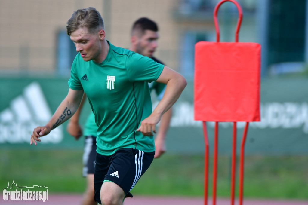 Pierwszy pierwszoligowy trening Olimpii Grudziądz