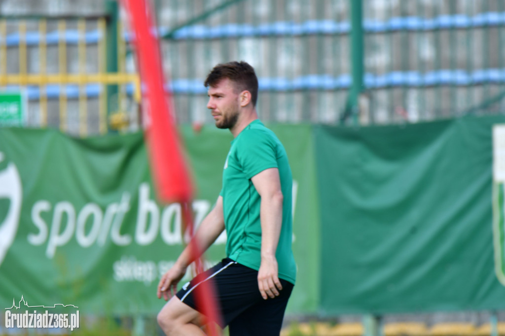 Pierwszy pierwszoligowy trening Olimpii Grudziądz