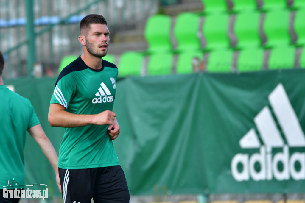 Pierwszy pierwszoligowy trening Olimpii Grudziądz