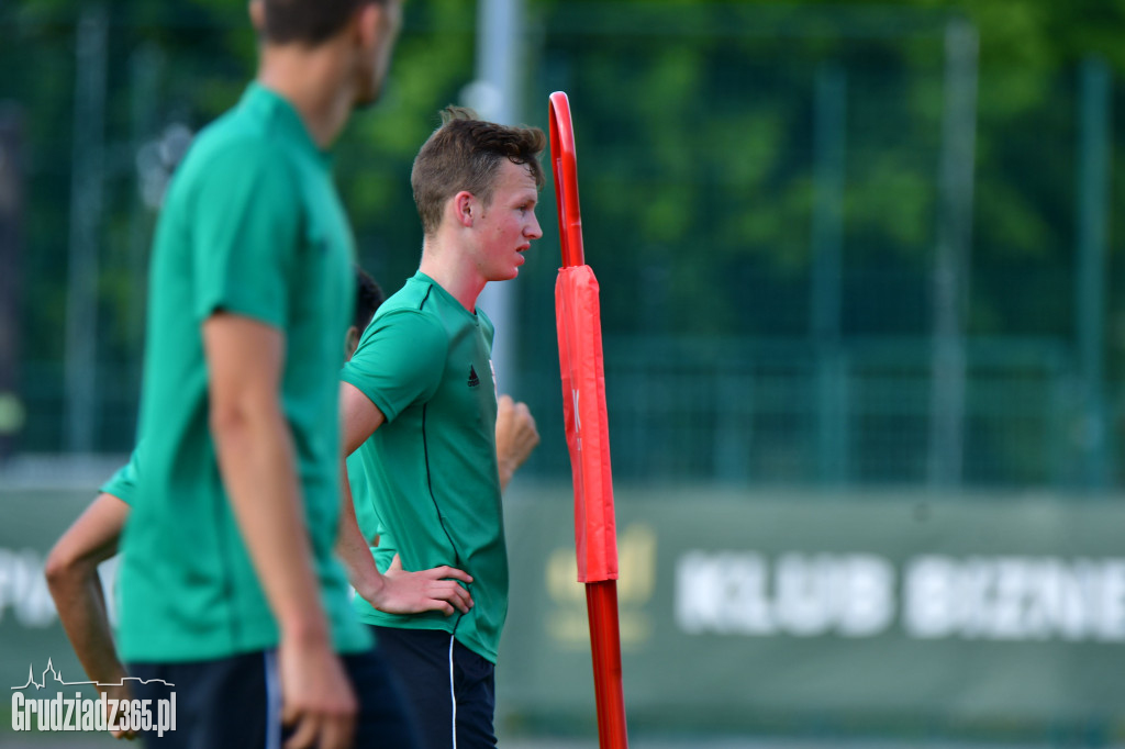 Pierwszy pierwszoligowy trening Olimpii Grudziądz