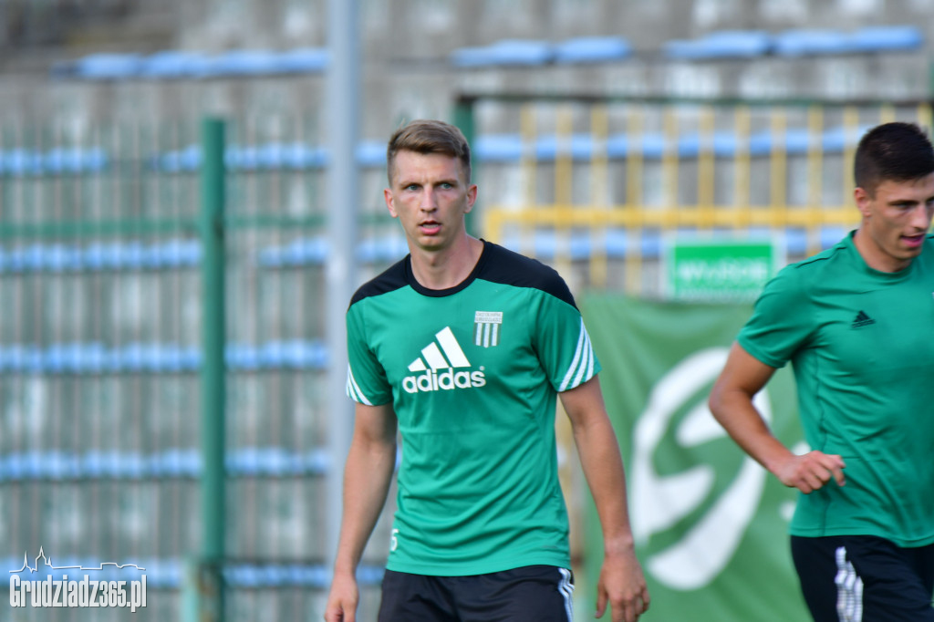 Pierwszy pierwszoligowy trening Olimpii Grudziądz