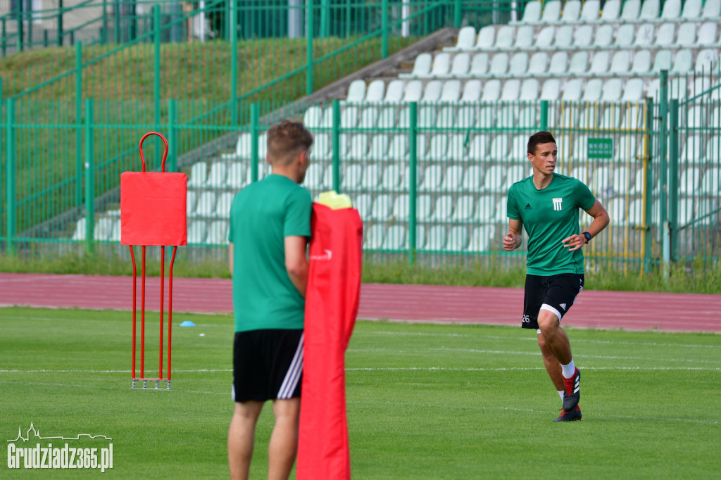 Pierwszy pierwszoligowy trening Olimpii Grudziądz