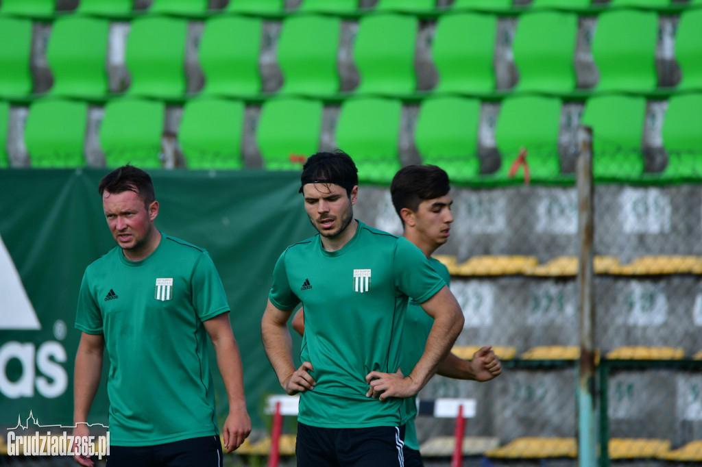 Pierwszy pierwszoligowy trening Olimpii Grudziądz