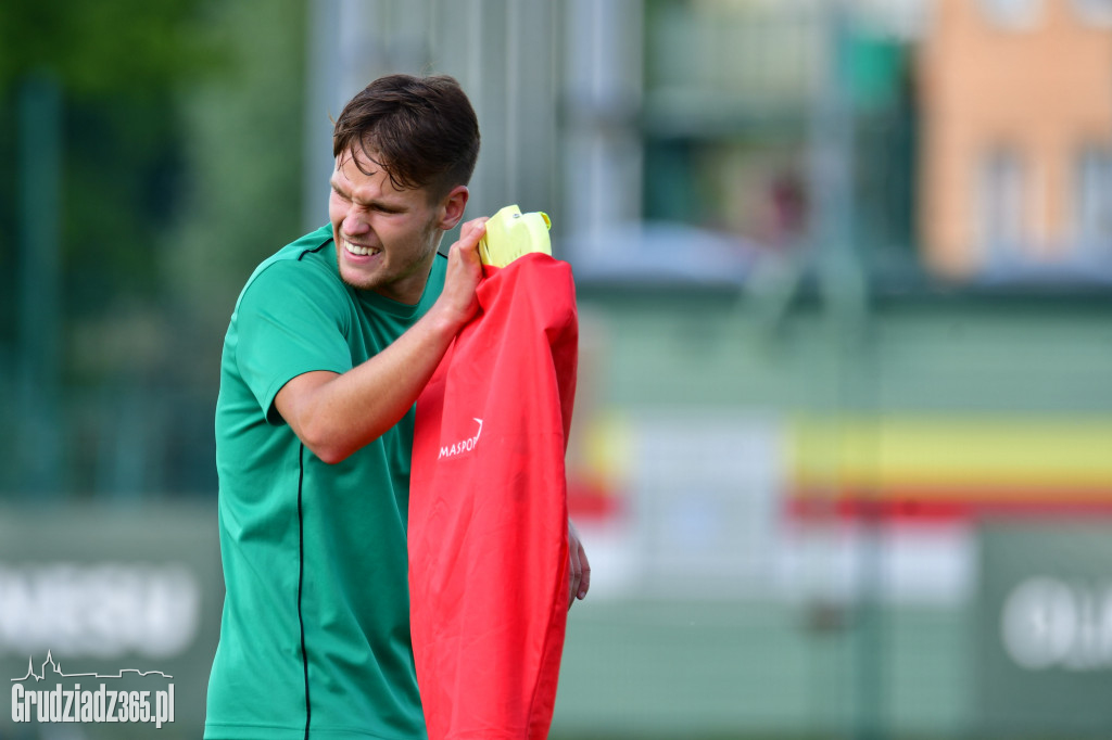 Pierwszy pierwszoligowy trening Olimpii Grudziądz
