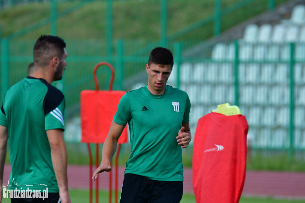 Pierwszy pierwszoligowy trening Olimpii Grudziądz