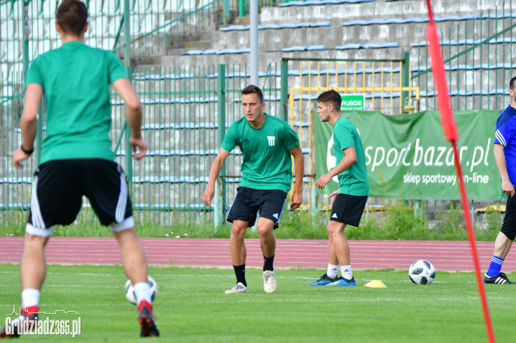 Pierwszy pierwszoligowy trening Olimpii Grudziądz
