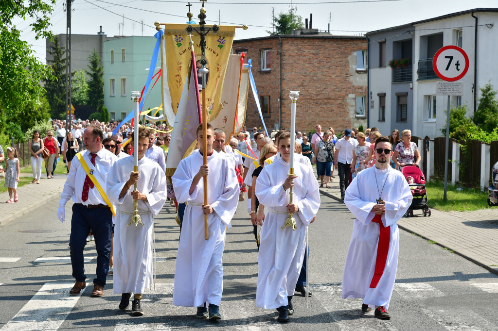 Procesja Bożego Ciała Parafii NSPJ w Grudziądzu