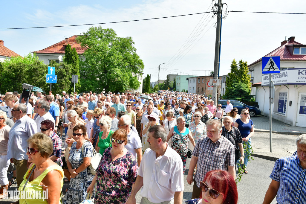 Procesja Bożego Ciała Parafii NSPJ w Grudziądzu