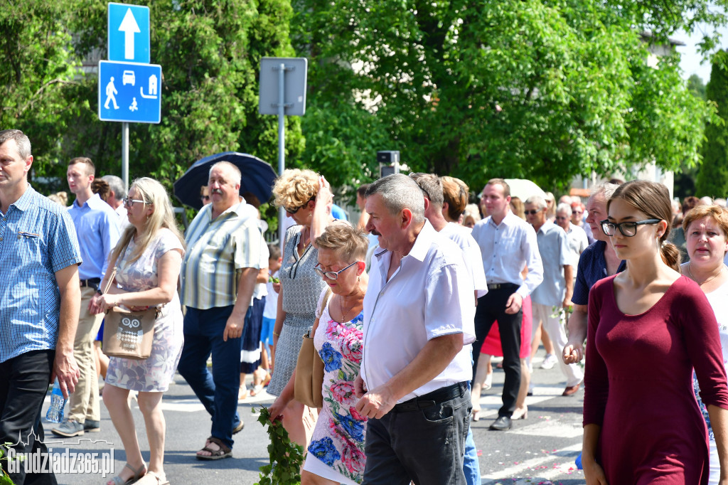 Procesja Bożego Ciała Parafii NSPJ w Grudziądzu