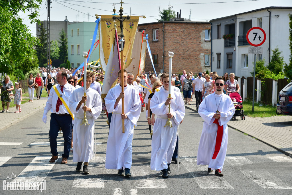 Procesja Bożego Ciała Parafii NSPJ w Grudziądzu