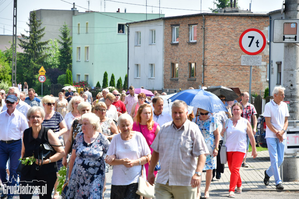 Procesja Bożego Ciała Parafii NSPJ w Grudziądzu