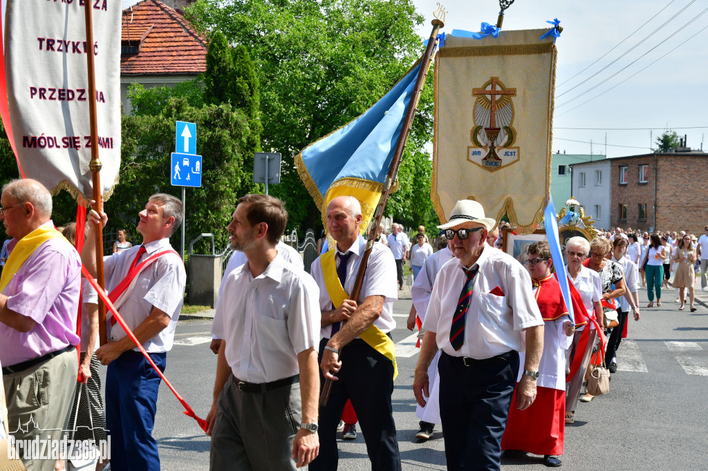 Procesja Bożego Ciała Parafii NSPJ w Grudziądzu