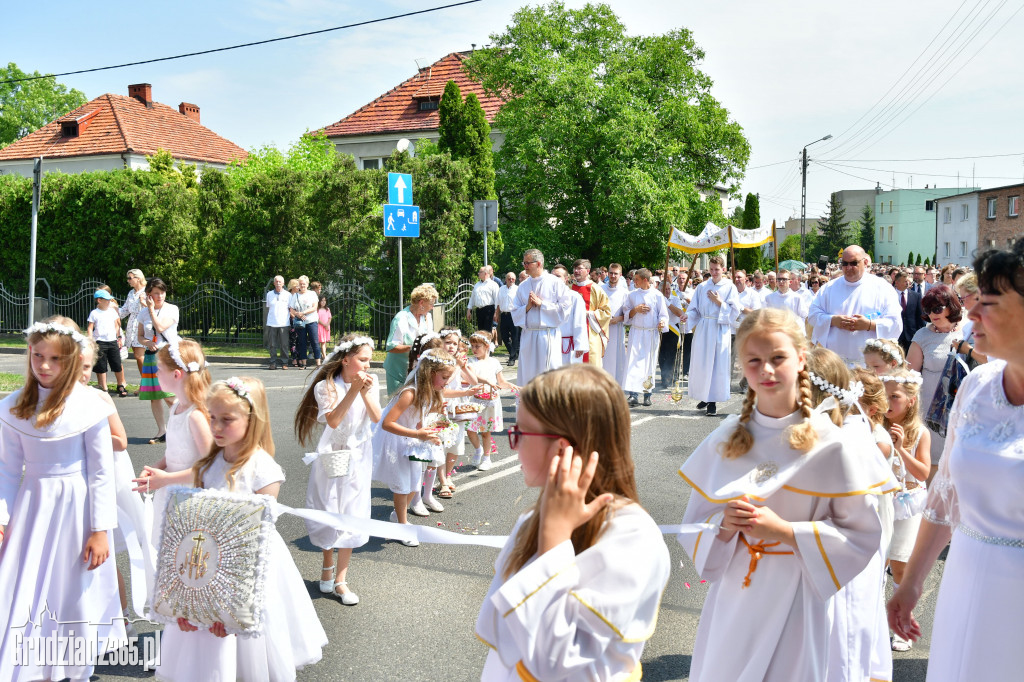 Procesja Bożego Ciała Parafii NSPJ w Grudziądzu