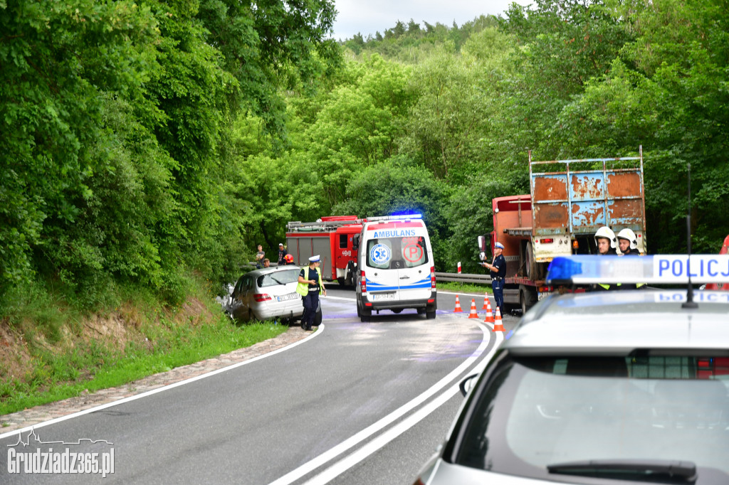 Groźny wypadek na DK16- droga zablokowana