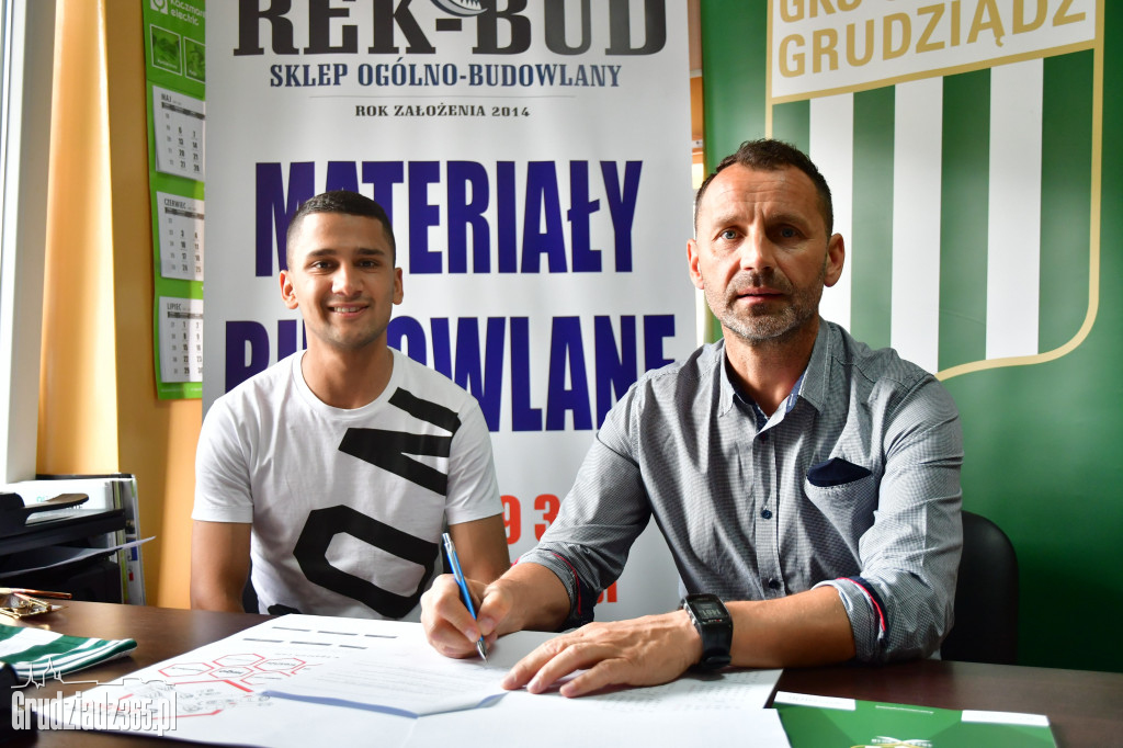 Nowy zawodnik Olimpii Grudziadz- Omran Haydary