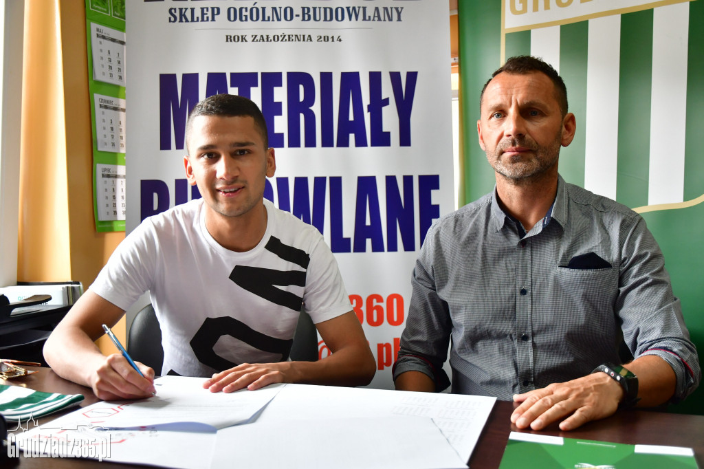 Nowy zawodnik Olimpii Grudziadz- Omran Haydary