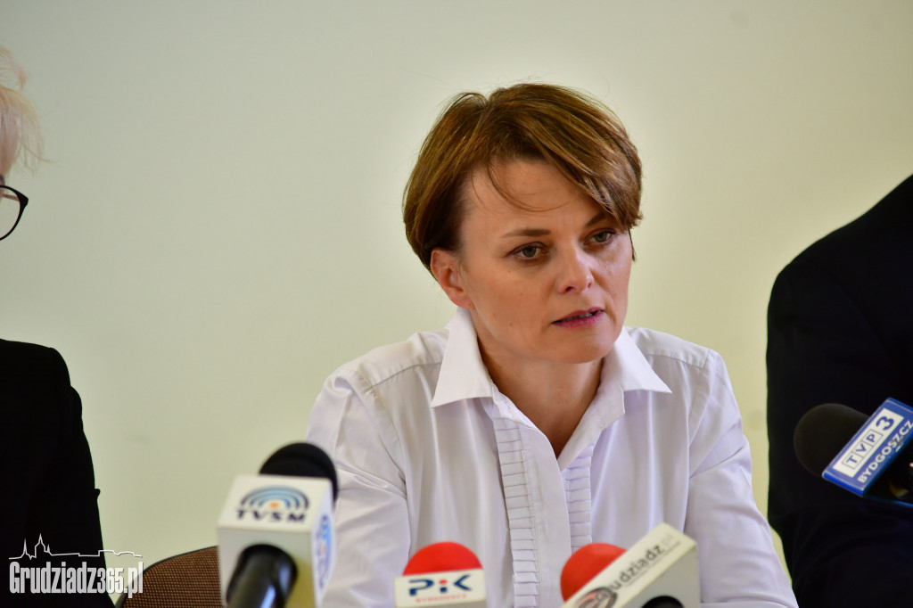 Minister Jadwiga Emilewicz z wizytą w Grudziądzu