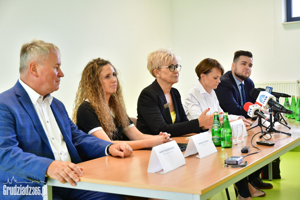 Minister Jadwiga Emilewicz z wizytą w Grudziądzu