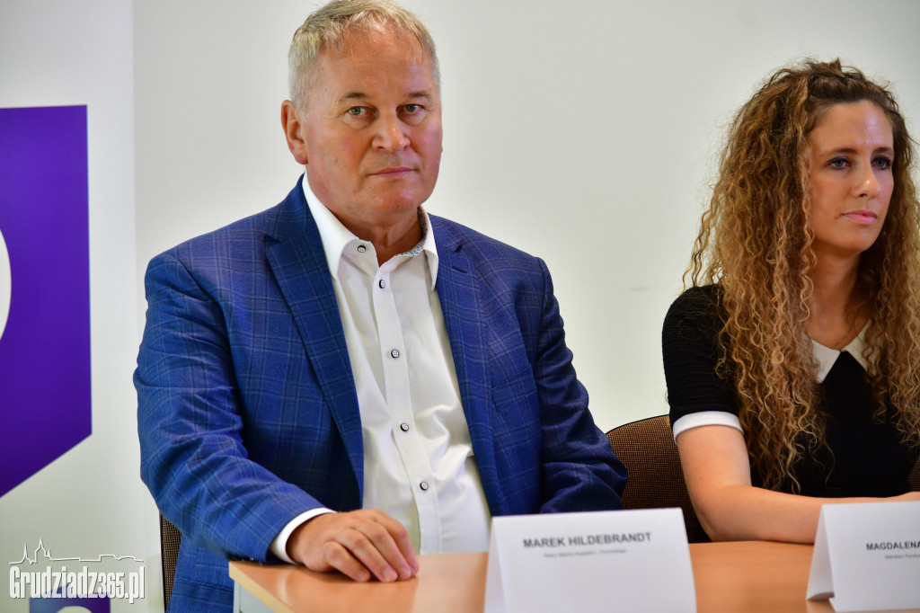 Minister Jadwiga Emilewicz z wizytą w Grudziądzu