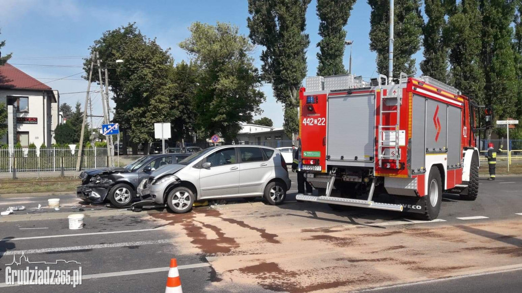 Utrudnienia na ulicy Chelminskiej- wypadek
