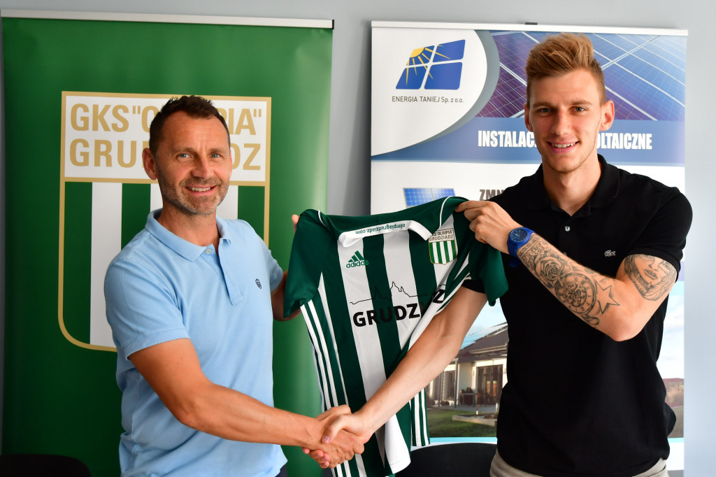 Remigiusz Szywacz w Olimpii Grudziądz
