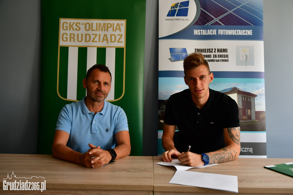 Remigiusz Szywacz w Olimpii Grudziądz