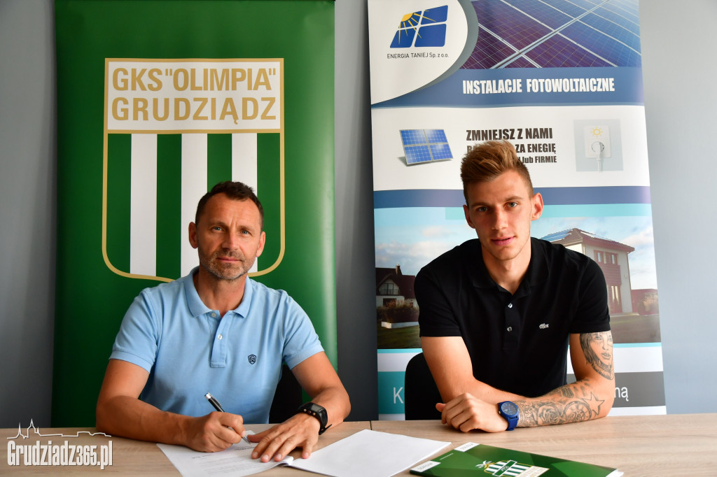 Remigiusz Szywacz w Olimpii Grudziądz