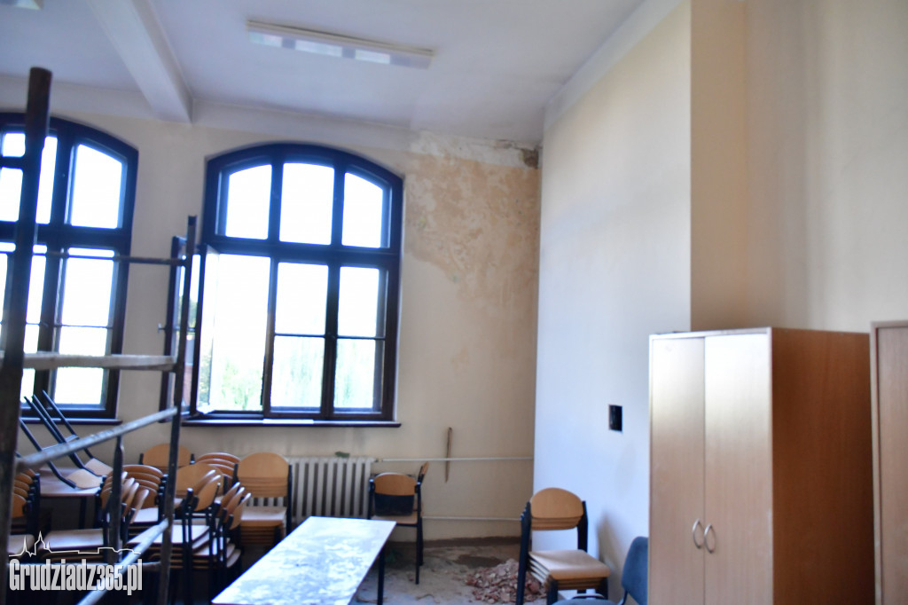 Remont nowej siedziby Grudziądzkiej Czwórki