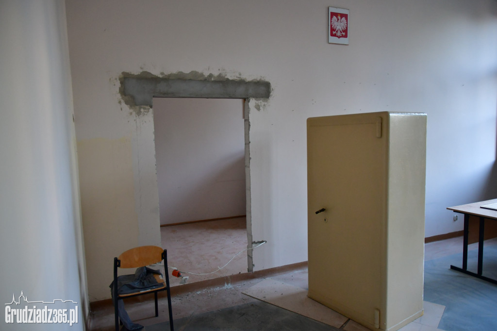 Remont nowej siedziby Grudziądzkiej Czwórki