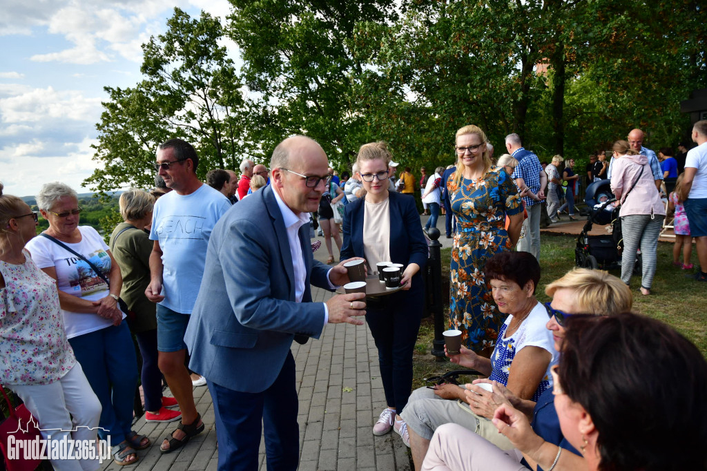 Otwarcie kawiarenki na górze Zamkowej