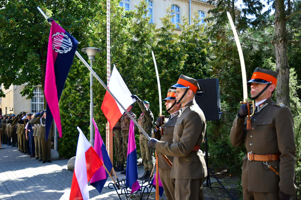Uroczysta zbiórka batalionu Grudziadz