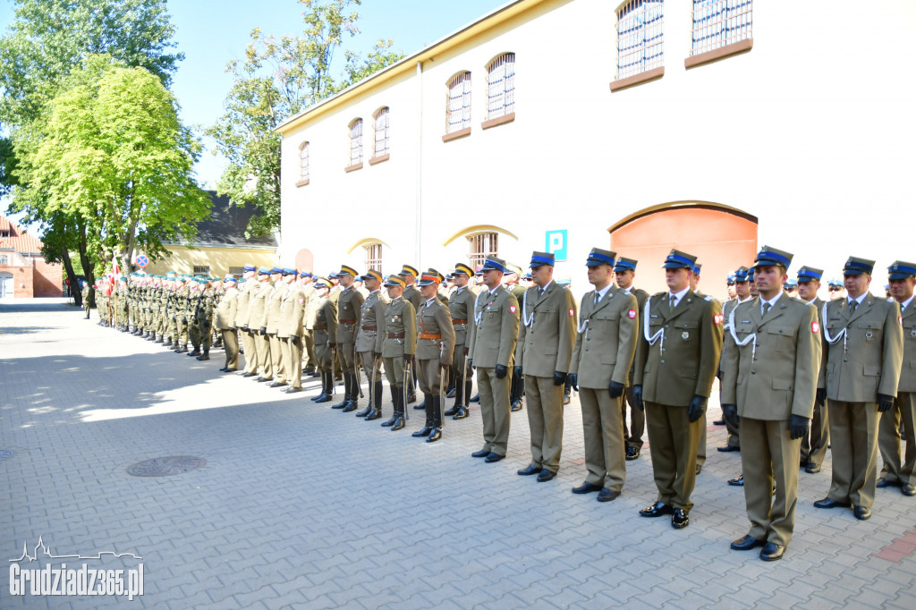 Uroczysta zbiórka batalionu Grudziadz