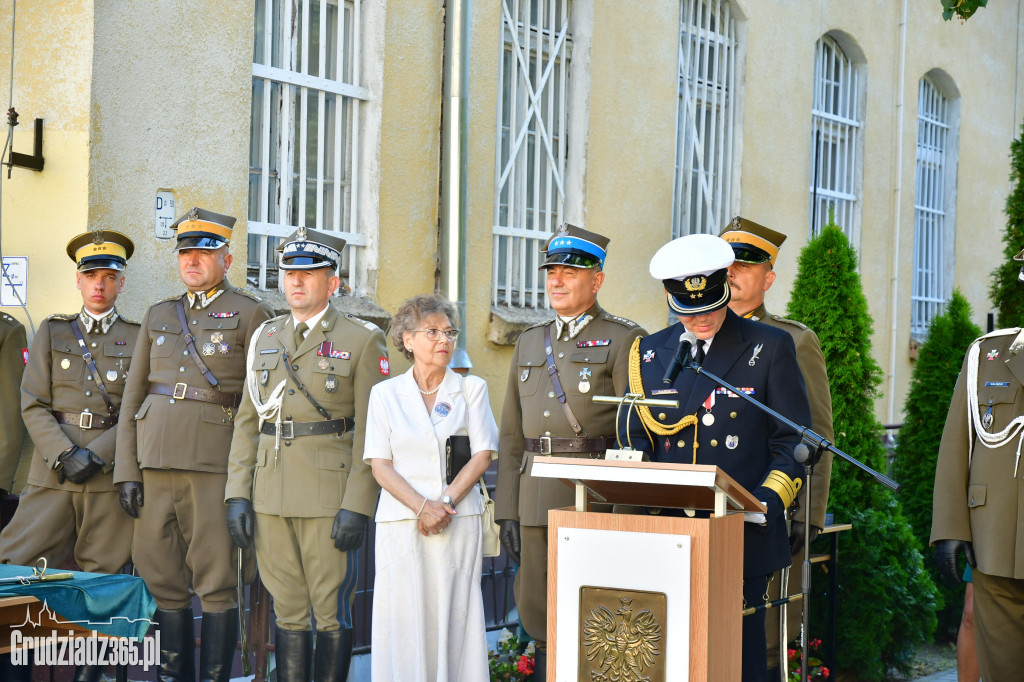 Uroczysta zbiórka batalionu Grudziadz
