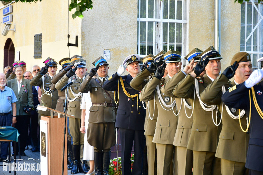 Uroczysta zbiórka batalionu Grudziadz