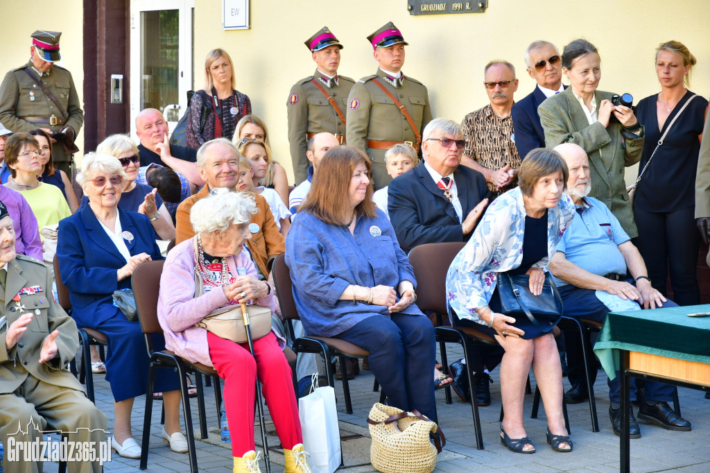Uroczysta zbiórka batalionu Grudziadz