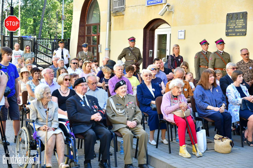 Uroczysta zbiórka batalionu Grudziadz