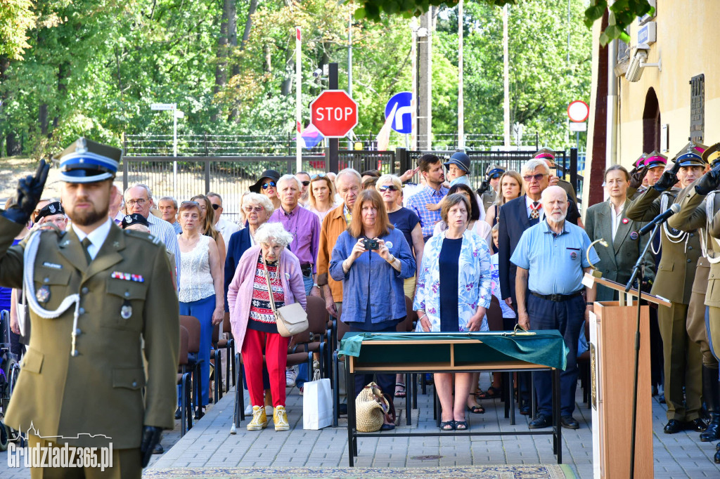 Uroczysta zbiórka batalionu Grudziadz