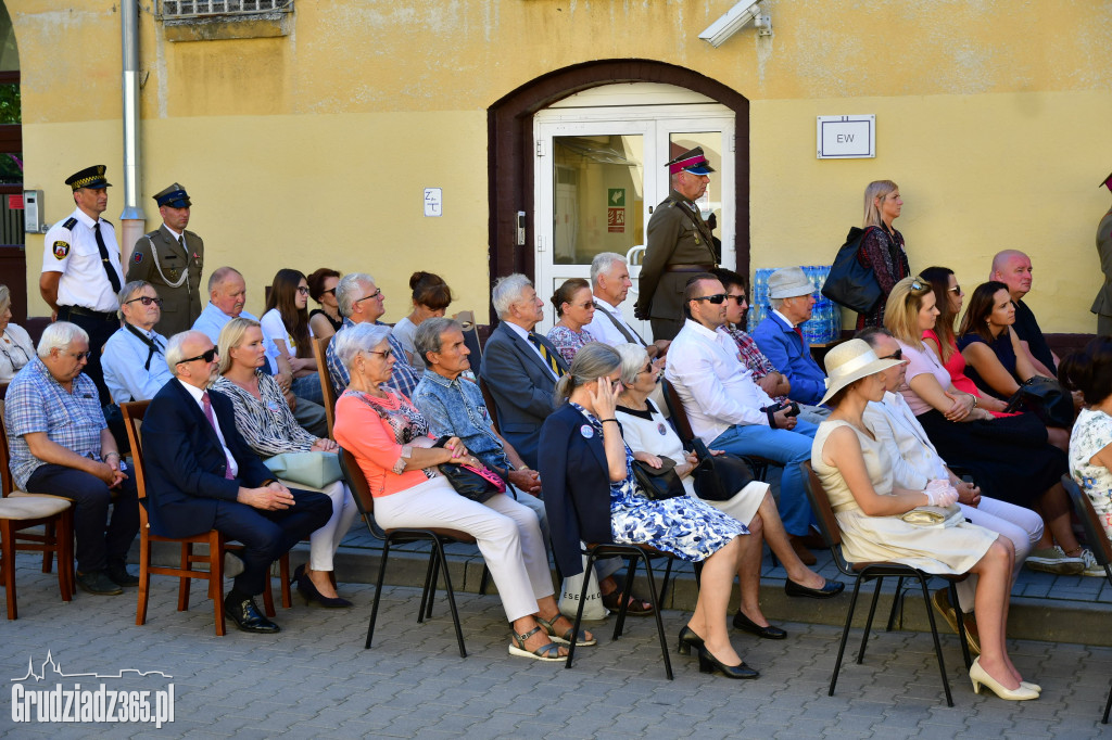 Uroczysta zbiórka batalionu Grudziadz