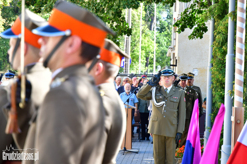 Uroczysta zbiórka batalionu Grudziadz