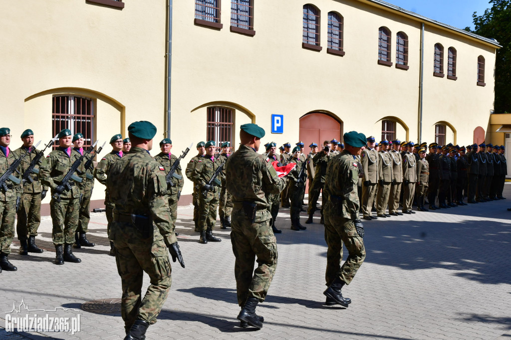 Uroczysta zbiórka batalionu Grudziadz