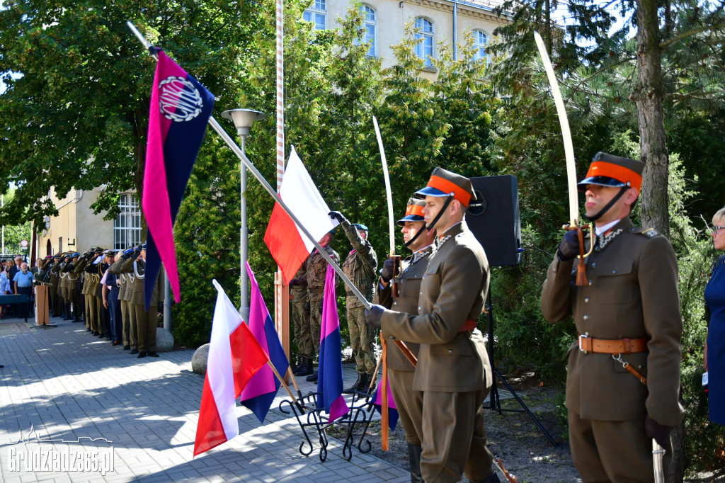 Uroczysta zbiórka batalionu Grudziadz