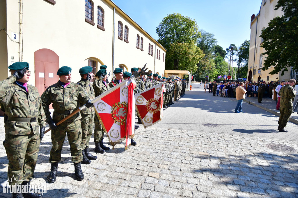 Uroczysta zbiórka batalionu Grudziadz